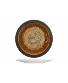 IRIS BROWN Тарелка мелкая, D27CM, фарфор, Cosy & Trendy