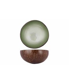 Чаша декоративная  METALLIC MINT GREEN PAINTD14CM, Cosy & Trendy