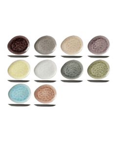 Тарелка овальная 19,5x16 см, кратность 10 шт, STREETFOOD, Cosy & Trendy