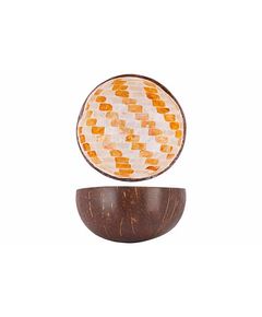 Чаша декоративная  WHITE / GOLD MOSAIC D14CM, Cosy & Trendy