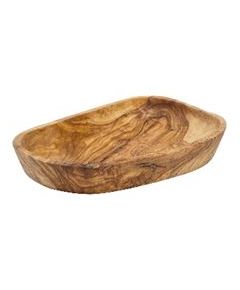 Чаша для салата, из оливкового дерева, 26-29X16-18XH5CM, Cosy & Trendy