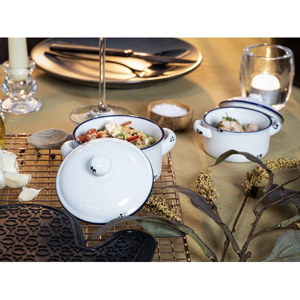 Кастрюлька с крышкой 470 мл, d 13,4-16,5 см h 6,5 см, ANTOINETTE, Cosy & Trendy, изображение 4