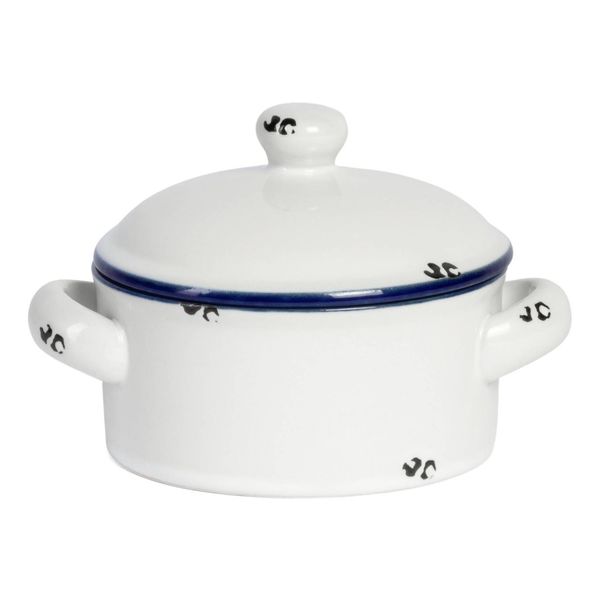 Кастрюлька с крышкой 130 мл, d 8,5-11 см h 4,5 см, ANTOINETTE, Cosy & Trendy