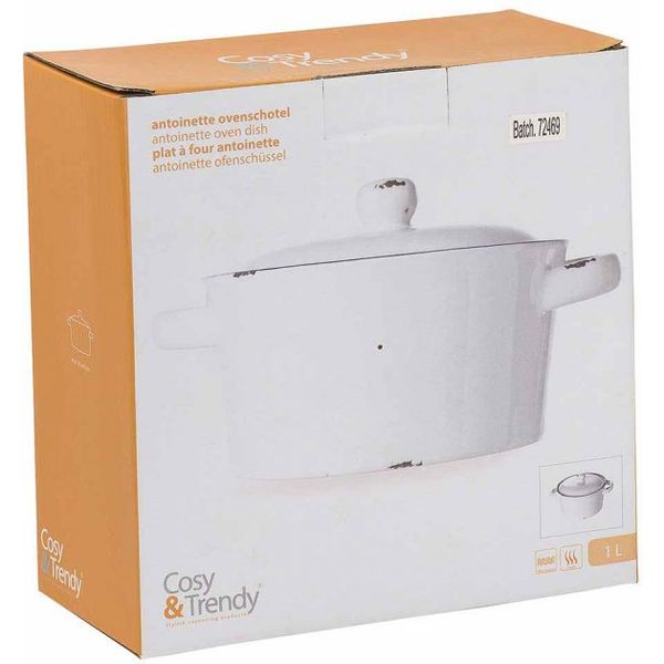 Кастрюлька с крышкой 1 л, d 18-23 cm h 9 cm, ANTOINETTE, Cosy & Trendy, изображение 3