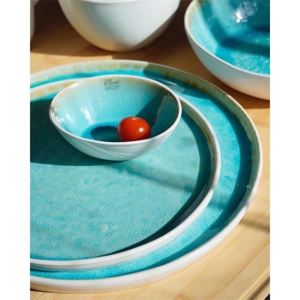 Тарелка d 21,5 см h 1,5 см, LAGUNA AZZURRO, Cosy & Trendy, изображение 3