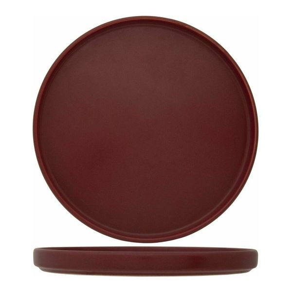 Тарелка мелкая, с вертикальным бортом,  d 27см,  h 2,2см, стопируемая, цвет красный, Cosy & Trendy, изображение 2