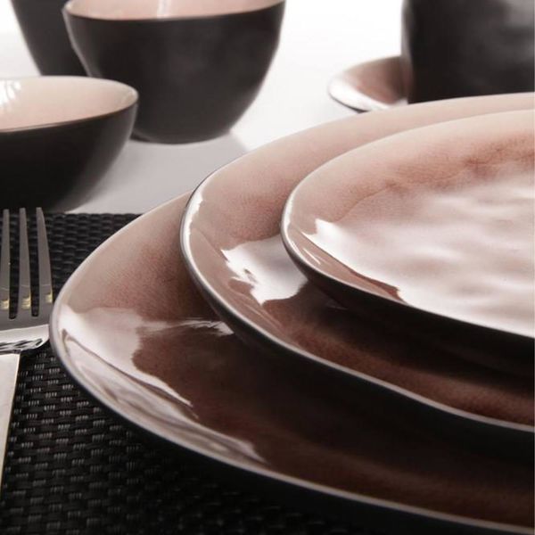 Тарелка d 26,5 см h 2,5 см, LAGUNA OLD ROSE, Cosy & Trendy, изображение 2