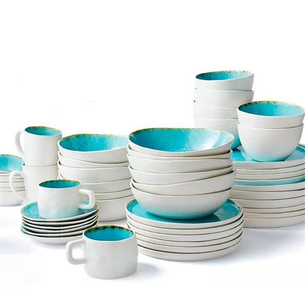 Салатник 600 мл, 19x17,5 см h 6 см, LAGUNA AZZURRO, Cosy & Trendy, изображение 7