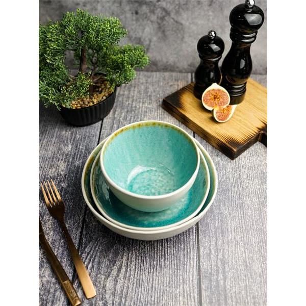 Салатник 600 мл, d 14 см h 8,5 см, LAGUNA AZZURRO, Cosy & Trendy, изображение 10