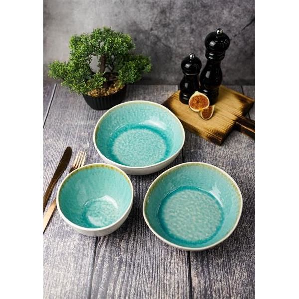 Салатник 600 мл, 19x17,5 см h 6 см, LAGUNA AZZURRO, Cosy & Trendy, изображение 6