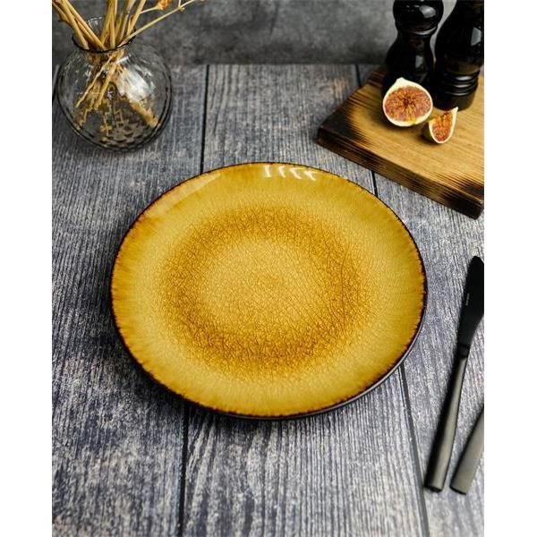 Тарелка d 27 см h 2,5 см, цвет желтый, FERVIDO, Cosy & Trendy, изображение 8