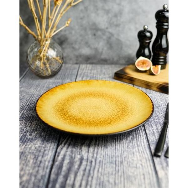 Тарелка d 27 см h 2,5 см, цвет желтый, FERVIDO, Cosy & Trendy, изображение 10