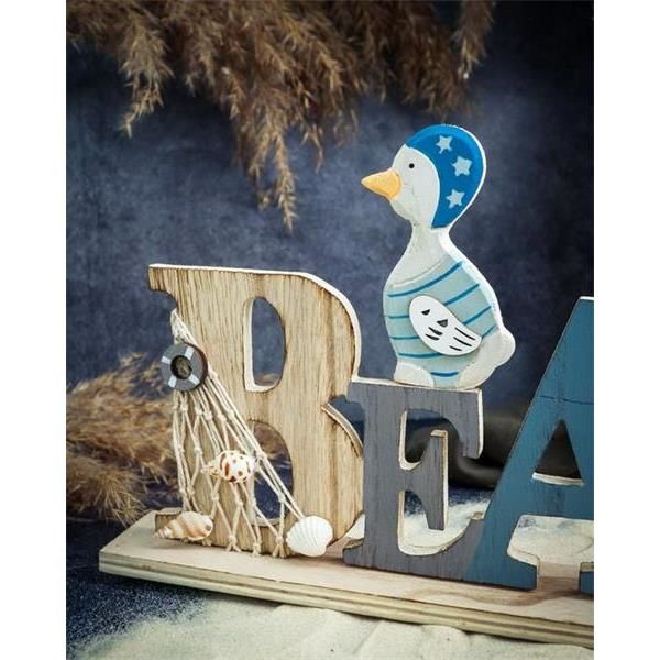 Настольная декорация Буквы "BEACH" 40X5XH17CM, дерево, Cosy & Trendy, изображение 5