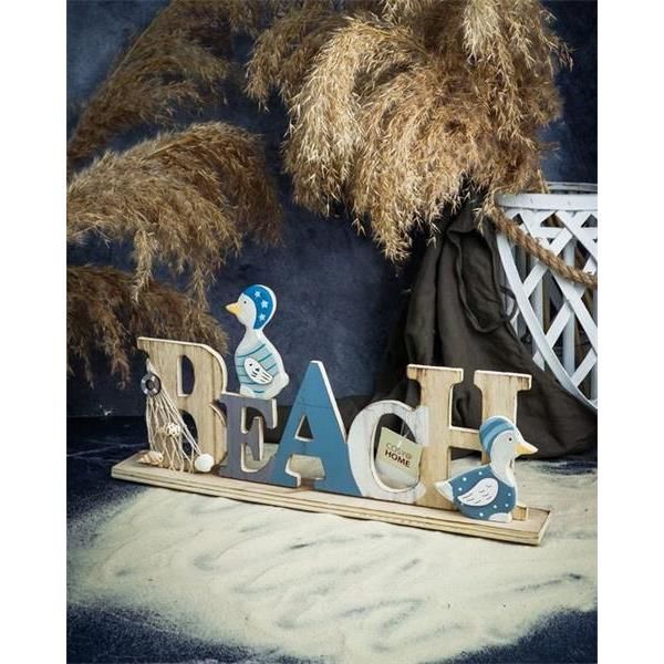 Настольная декорация Буквы "BEACH" 40X5XH17CM, дерево, Cosy & Trendy, изображение 7