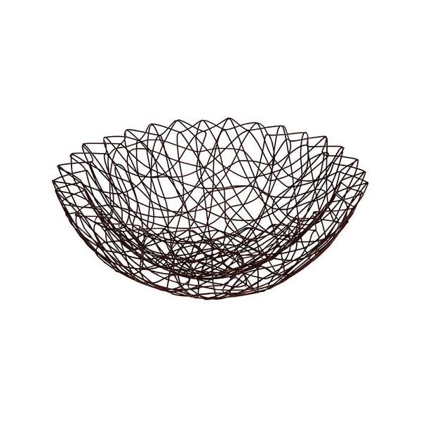 Корзина для фруктов d 33 см, h 11 см, металл, цвет медный, Cosy & Trendy