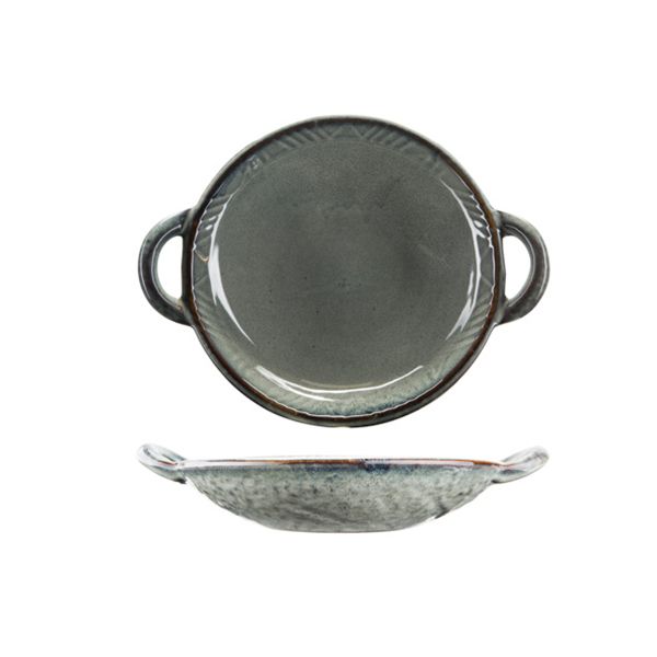 Блюдо для подачи овальное с ручками h 5,5 см, L 30 см, B 22,5 см, серия Ararat, Cosy & Trendy