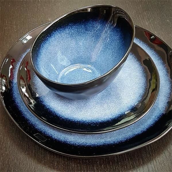 Тарелка овальная 14,5x11,5 см h 2 см, SAPPHIRE, Cosy & Trendy, изображение 6
