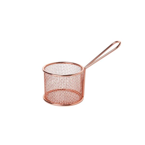 Корзинка сервировочная 9.5XH7.5CM, цвет медный, Cosy & Trendy