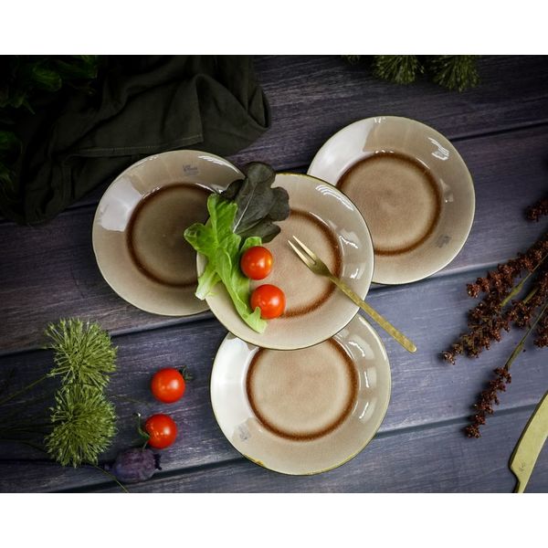 Набор блюдец  Cosy & Trendy Laguna Old Rose 15см, керамика, Cosy & Trendy