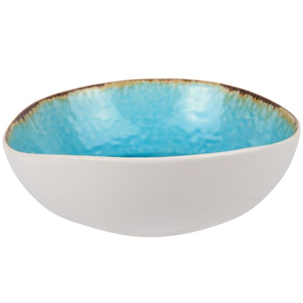 Салатник 600 мл, 19x17,5 см h 6 см, LAGUNA AZZURRO, Cosy & Trendy