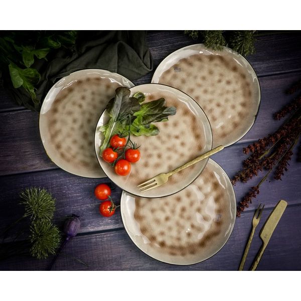 Набор обеденных тарелок  Cosy & Trendy Laguna Old Rose, 20 см. , керамика, Cosy & Trendy