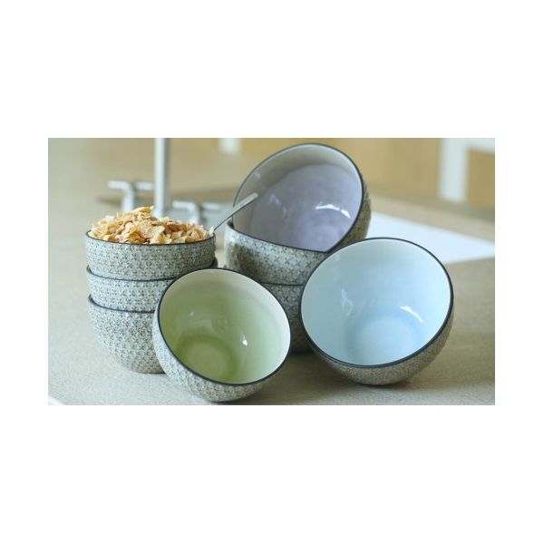 Babylon blue bowl d13.5xh7.2cm, Cosy & Trendy, изображение 2