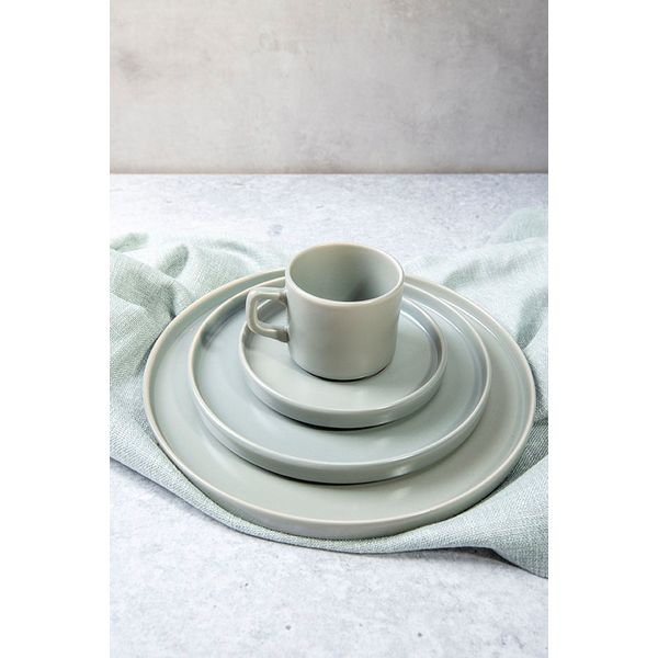 Блюдце d 14см, h 2см, стопируемое, цвет зеленый, Cosy & Trendy, изображение 3