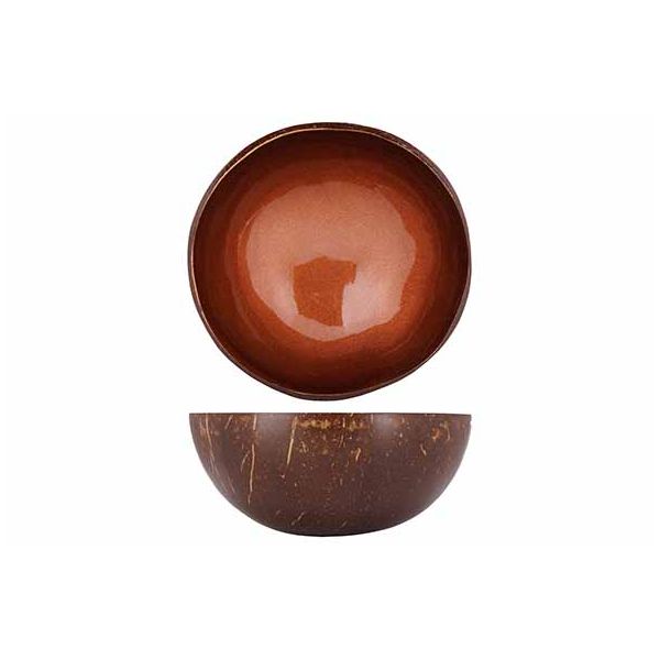 Чаша декоративная  METALLIC DARK BROWN PAINTD14CM, Cosy & Trendy