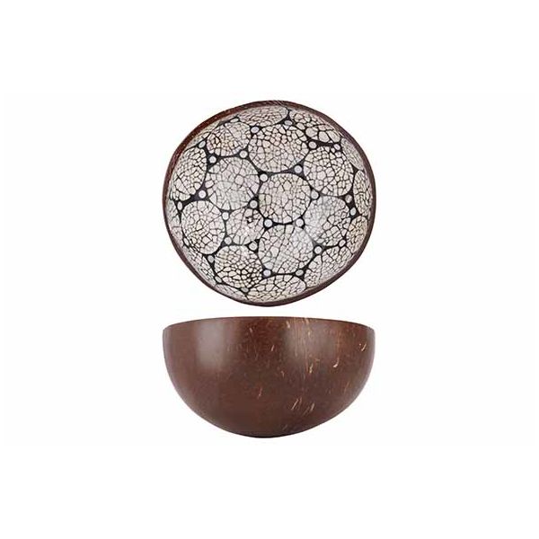 Чаша декоративная  BLACK / EGGSHELL D14CM, Cosy & Trendy