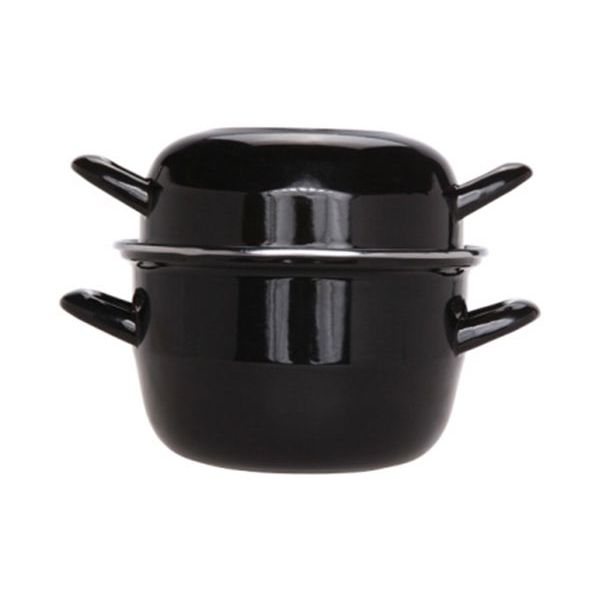 Кастрюля для мидий черная 3,2 л h 17,5cm d 20cm  , Cosy & Trendy