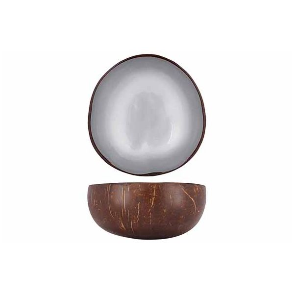 Чаша декоративная  METALLIC SILVER PAINT D14CM, Cosy & Trendy