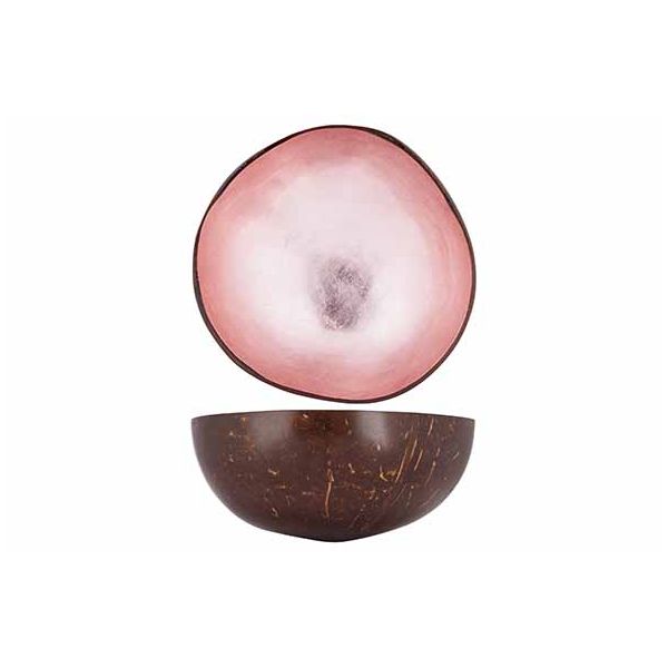 Чаша декоративная  METALLIC SOFT PINK PAINT D14CM, Cosy & Trendy