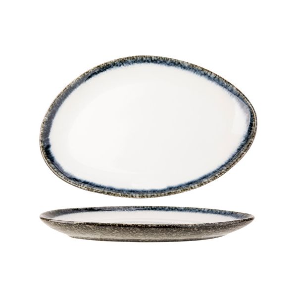 Тарелка овальная 26,7x18,5 см h 3 см, SEA PEARL, Cosy & Trendy