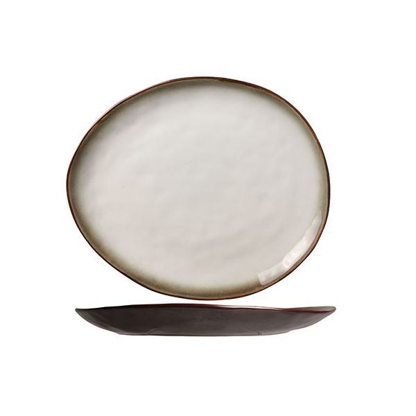 Тарелка овальная 27x23 см, матовая, PLATO, Cosy & Trendy