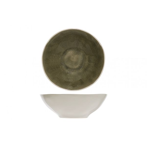 Spirit olive deep bowl d19.5xh6.5cm, Cosy & Trendy