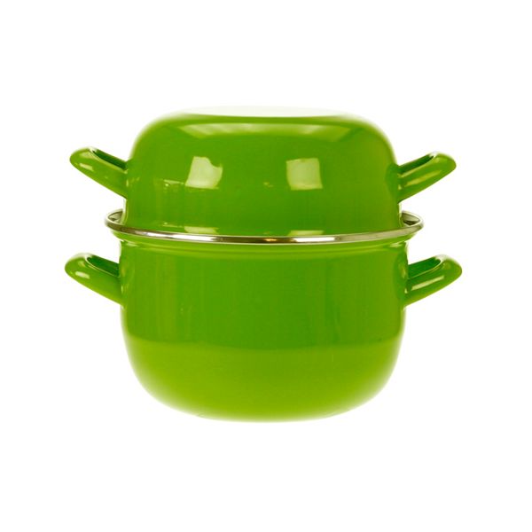 Кастрюля для мидий зеленая 2,8 л h 17,5cm d 18cm  , Cosy & Trendy