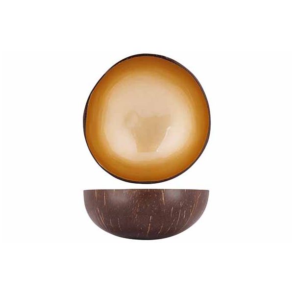 Чаша декоративная  METALLIC LIGHT GOLD PAINTD14CM, Cosy & Trendy