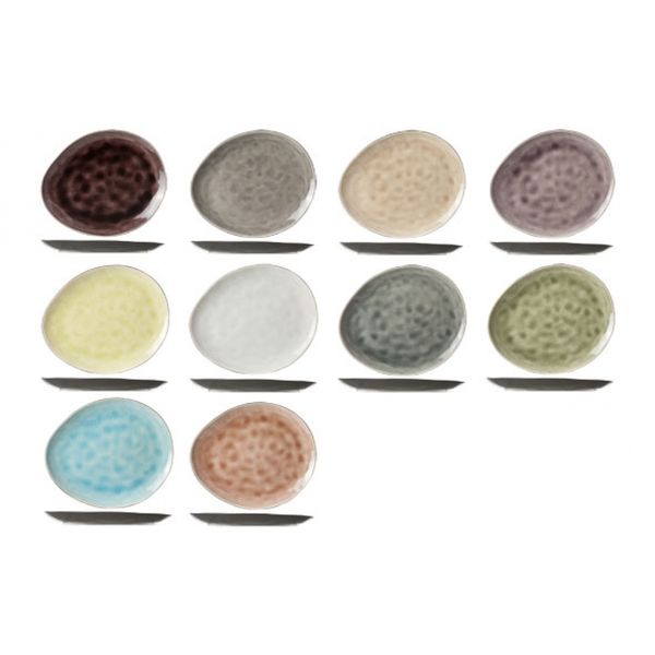 Тарелка овальная 19,5x16 см, кратность 10 шт, STREETFOOD, Cosy & Trendy