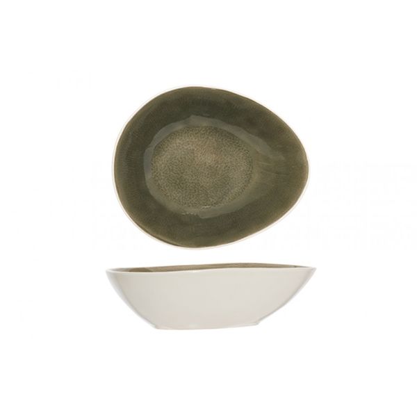 Spirit olive oval bowl 17x20.5cm, Cosy & Trendy