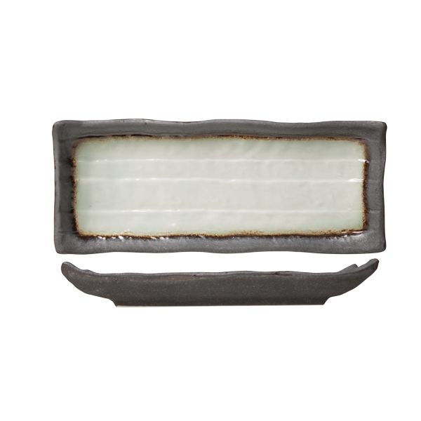 Блюдо прямоугольное 28х11 см h 3,5 см, STONE, Cosy & Trendy