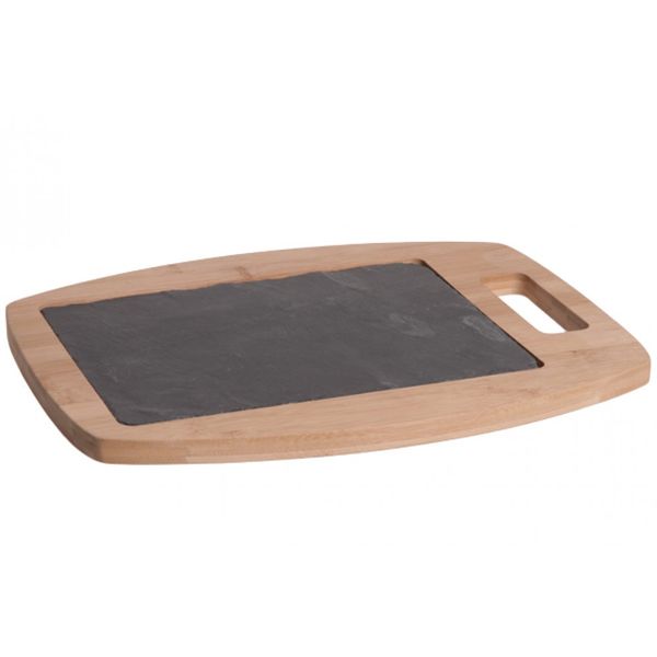 Sonora board w/handle comb. slate-bamboo, Cosy & Trendy