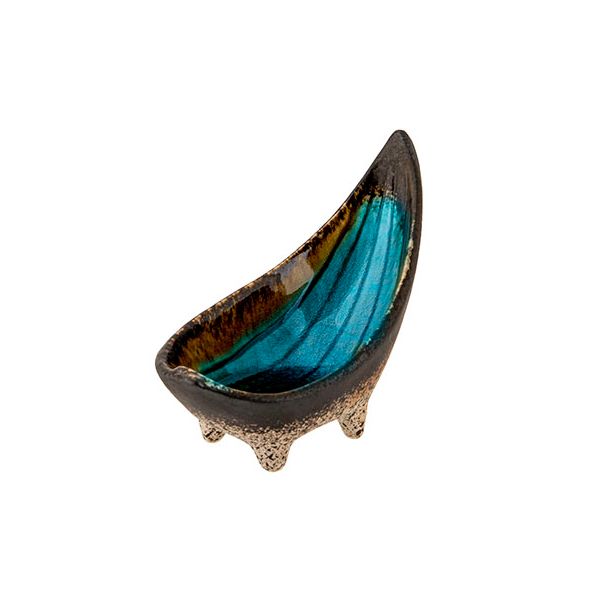 Соусник "гондола" 12x6,5 см h 9,7 см, цвет голубой, FERVIDO, Cosy & Trendy