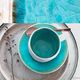 Тарелка d 21,5 см h 1,5 см, LAGUNA AZZURRO, Cosy & Trendy, изображение 4